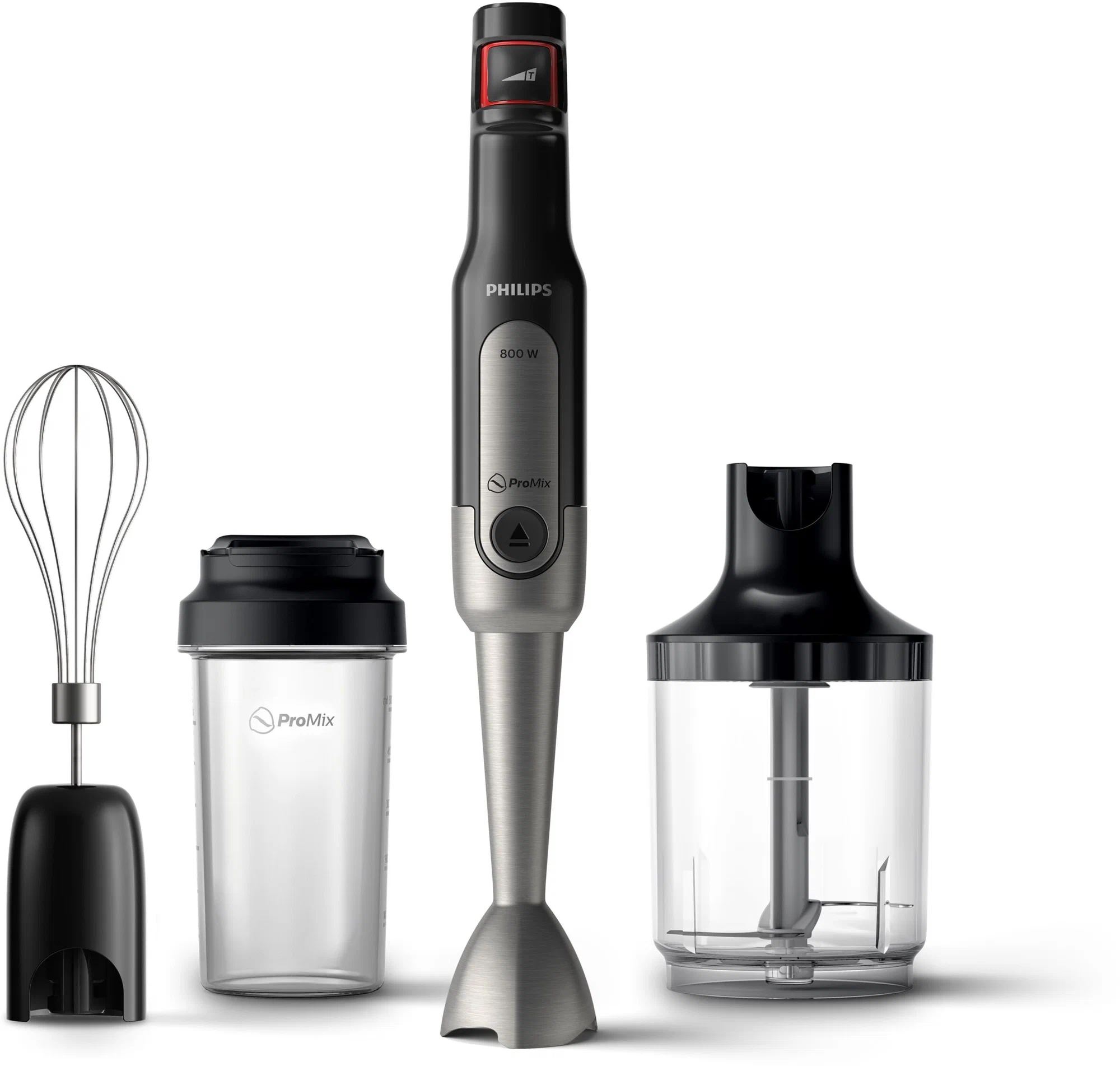 

Погружной блендер Philips HR2652/90 серебристый, черный, HR2652/90