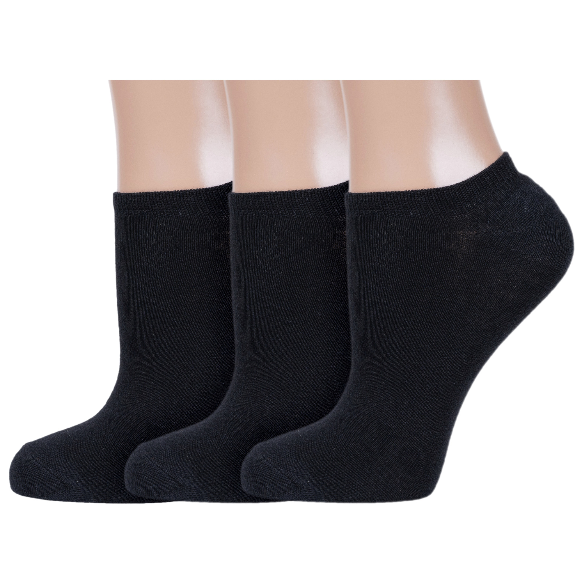 Комплект носков женских ХОХ 3-G-3R7 черных 23