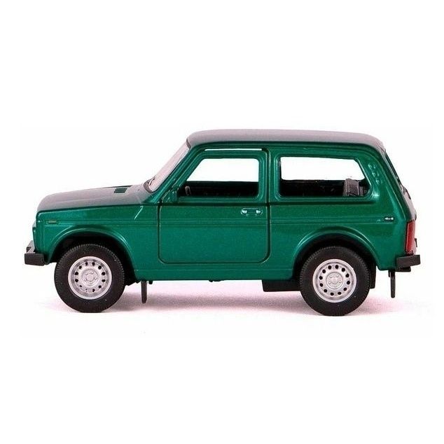 Машинка Welly Lada Niva зеленая