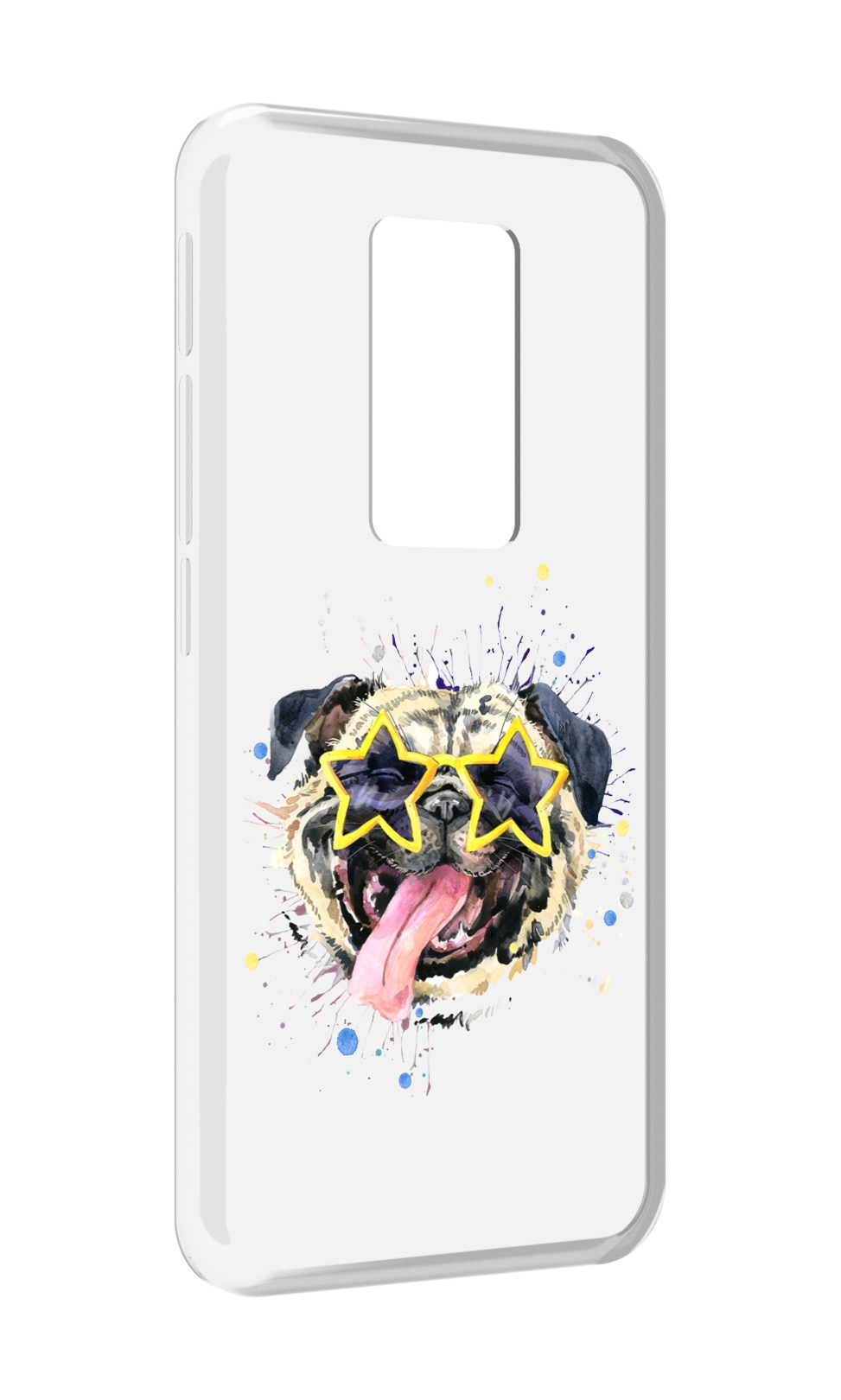 

Чехол MyPads мопс боксер для Motorola Defy 2021, Прозрачный, Tocco