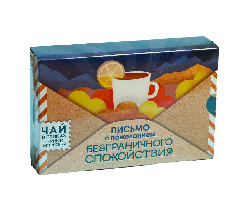 

Чай в стиках Безграничного спокойствия, черный цитрусовый, 15 шт.