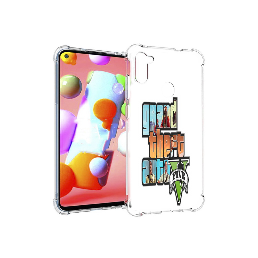 

Чехол MyPads Tocco для Samsung Galaxy M11 игра гта (PT147121.487.373), Прозрачный, Tocco
