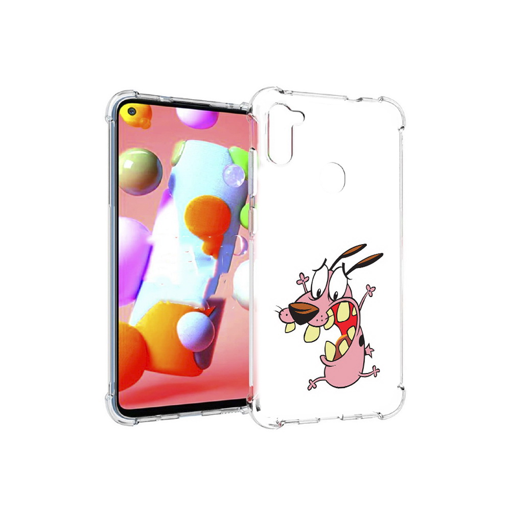 Чехол MyPads Tocco для Samsung Galaxy M11 зубастый бобик (PT147121.487.371)