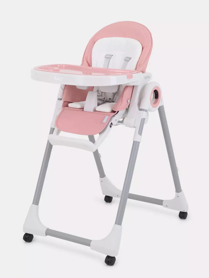 Стульчик для кормления RANT Vita от 6 до 36 месяцев, RH500_cloud pink стульчик для кормления mowbaby bravo rh510 cloud pink