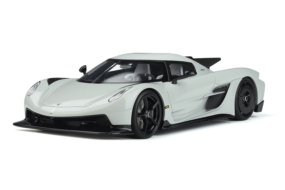 Модель коллекционная Koenigsegg jesko 2023 absolut gray / кёнигсегг джеско светло-серый