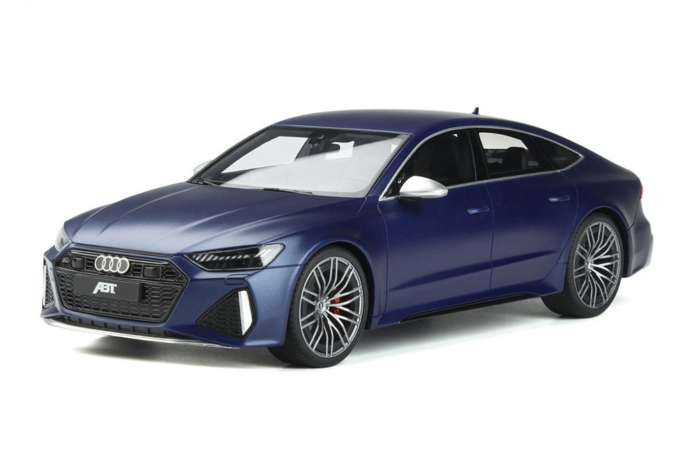 Модель коллекционная GT SPIRIT Audi RS7 abt sportline 2022 blue metallic / ауди РС7 синий