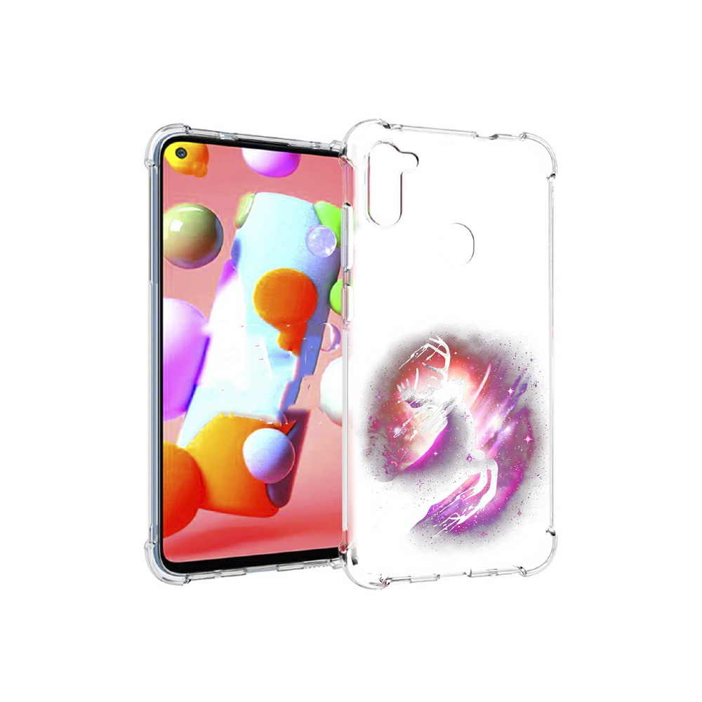 

Чехол MyPads Tocco для Samsung Galaxy M11 звездный олень (PT147121.487.354), Прозрачный, Tocco