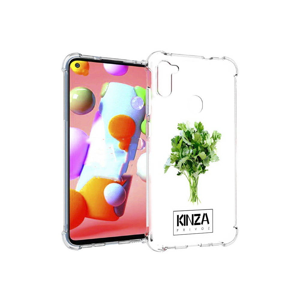 

Чехол MyPads Tocco для Samsung Galaxy M11 Бренд Кинза (PT147121.487.35), Прозрачный, Tocco