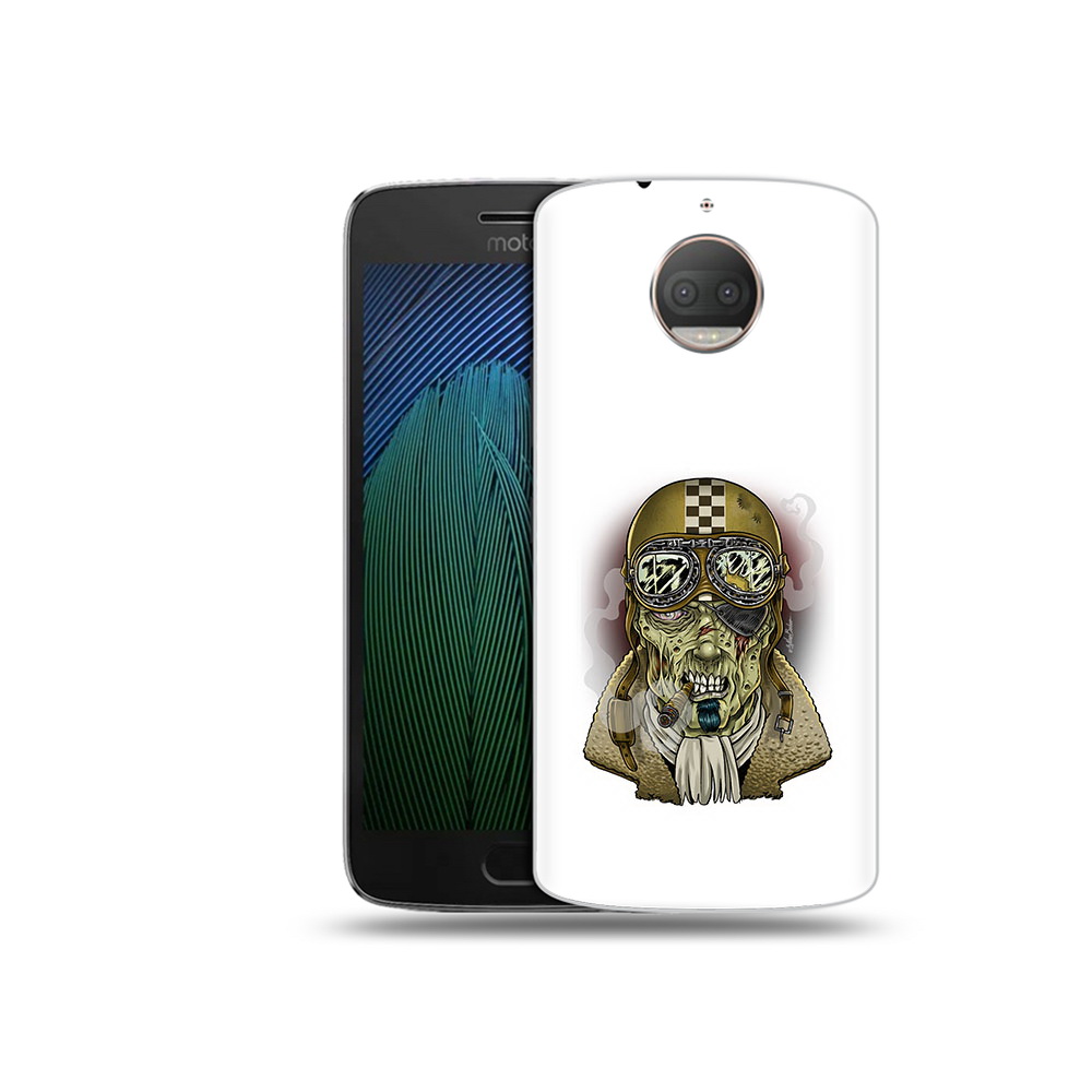 

Чехол MyPads Tocco для Motorola Moto G5S Plus военный зомби (PT75337.377.264), Прозрачный, Tocco