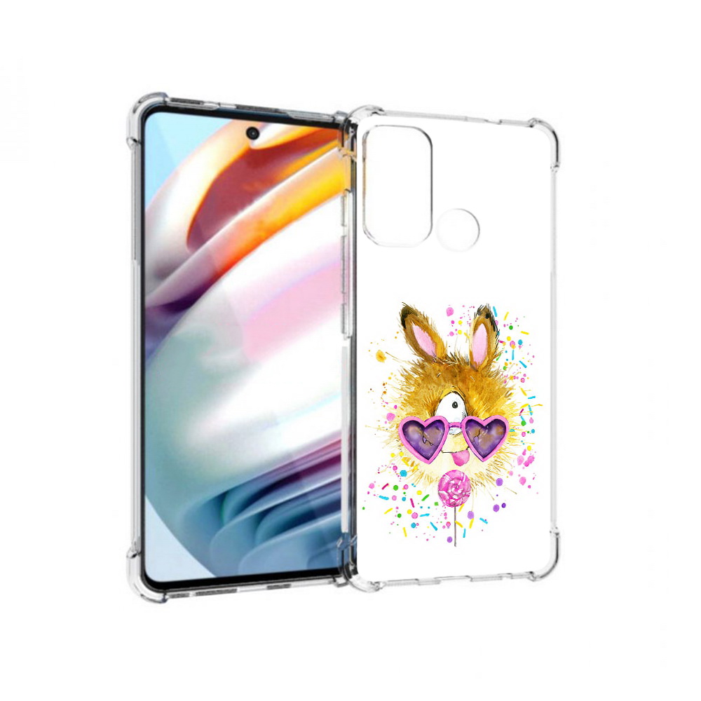

Чехол MyPads Tocco для Motorola Moto G60 Чупя (PT227068.360.201), Прозрачный, Tocco