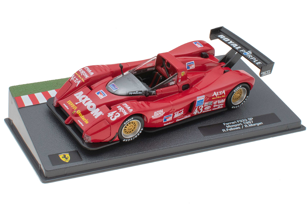 

Модель коллекционная ALTAYA Ferrari F333 sp #43 fellows/morgan mosport 1997, Красный