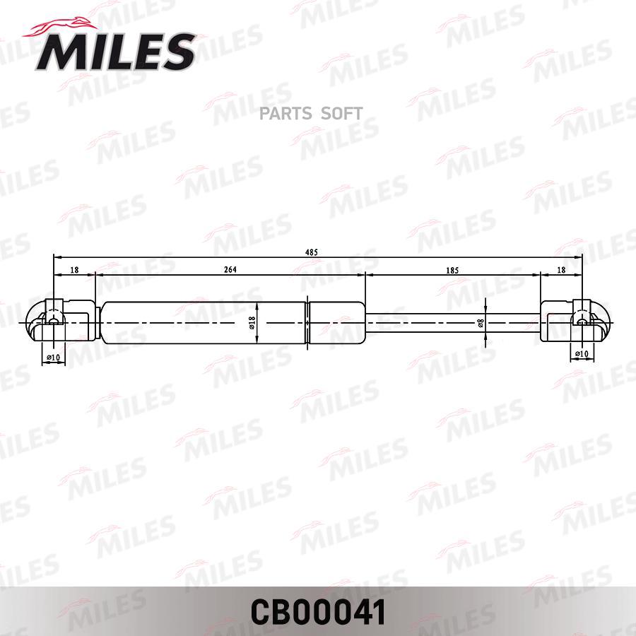 

Амортизатор крышки багажника HYUNDAI ix35 10- (Lesjofors 81 372 45) CB00041