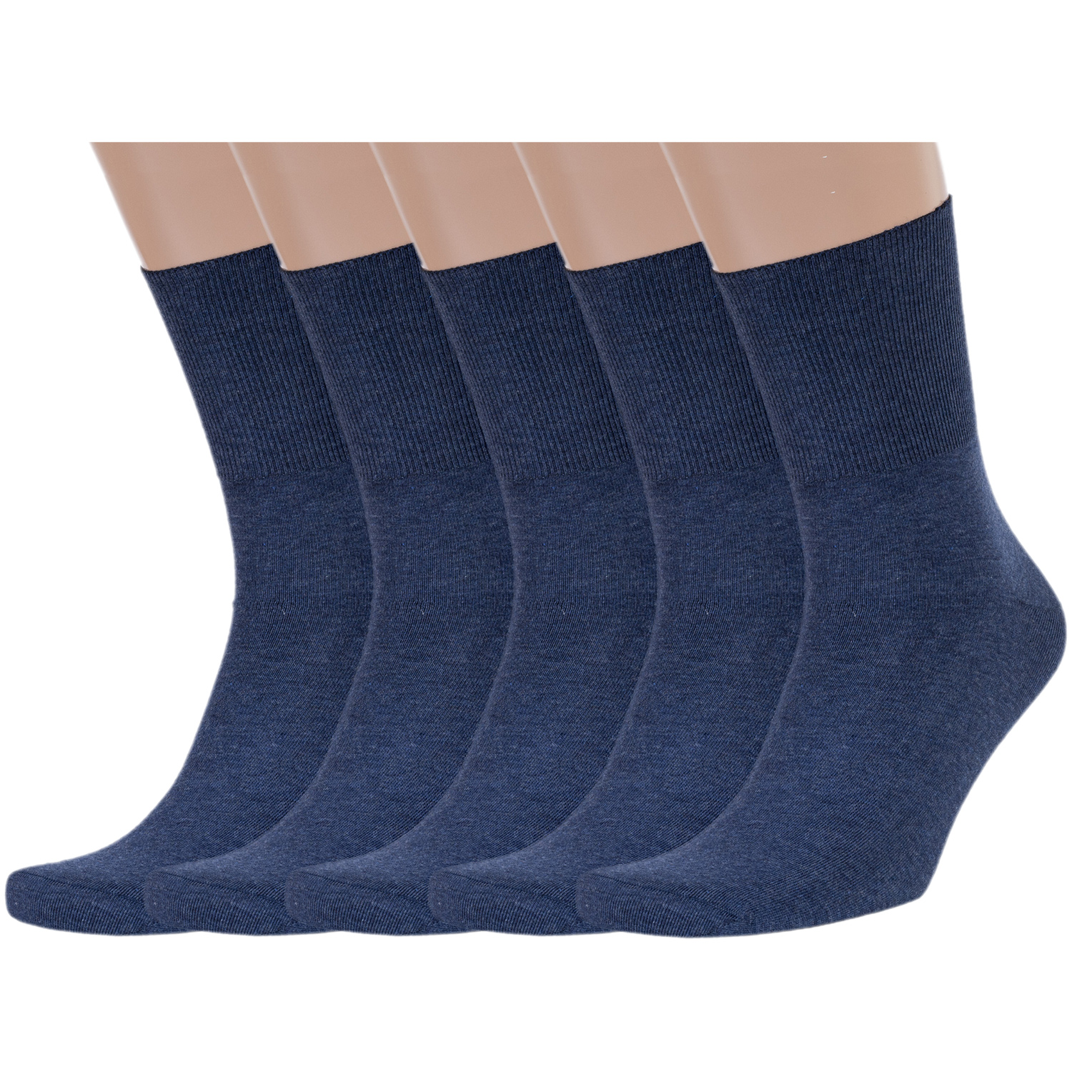 

Комплект носков мужских Rusocks 5-М-245 синих 25-27, Синий, 5-М-245