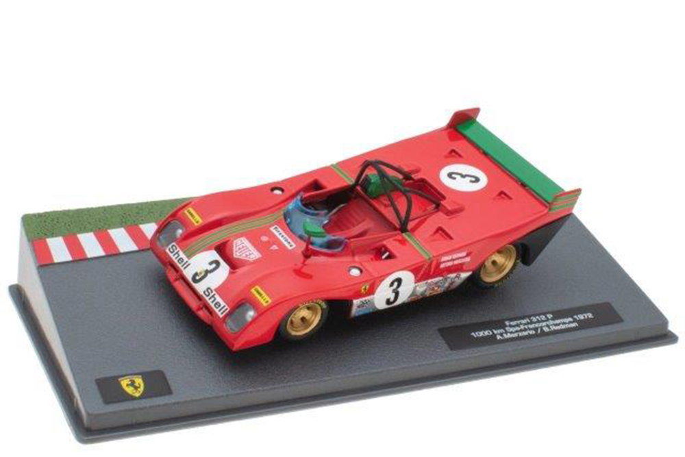 

Модель коллекционная ALTAYA Ferrari 312 p #3 merzario/redman winner 1000 km spa 1972, Красный