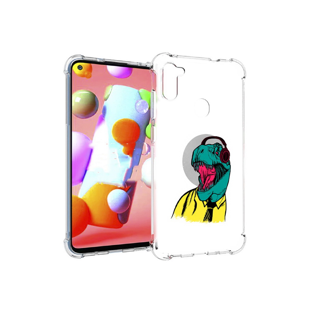 

Чехол MyPads Tocco для Samsung Galaxy M11 дино (PT147121.487.326), Прозрачный, Tocco