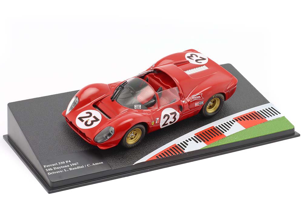 

Модель коллекционная ALTAYA Ferrari 330 P4 #23 winner 24H daytona bandini/amon 1967, Красный