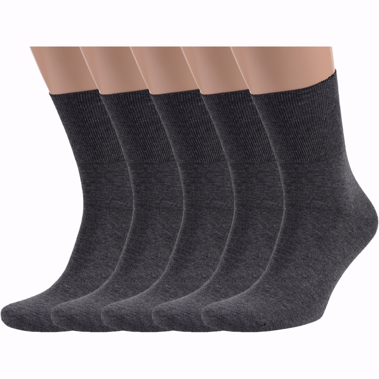 

Комплект носков мужских Rusocks 5-М-245 серых 25-27, Серый, 5-М-245