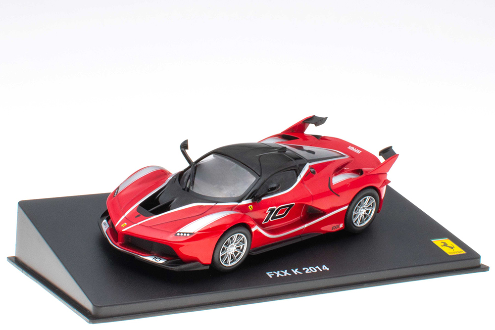 Модель коллекционная ALTAYA Ferrari fxx k #10 2014 red