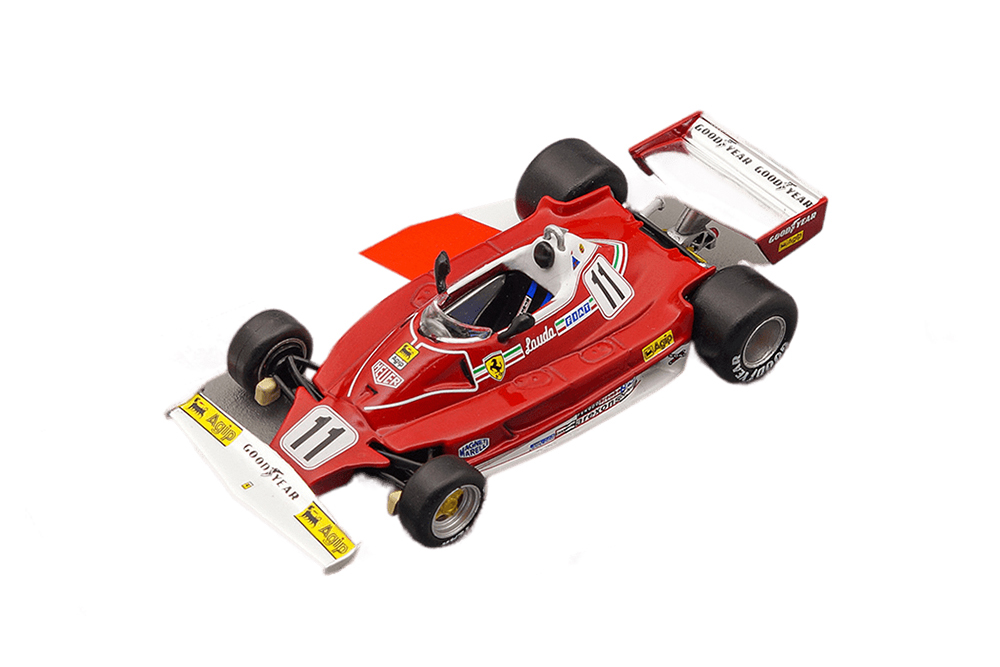 

Ferrari 312 T2 #11 scuderia ferrari niki lauda brazilian gp чемпион мира 1977, Красный