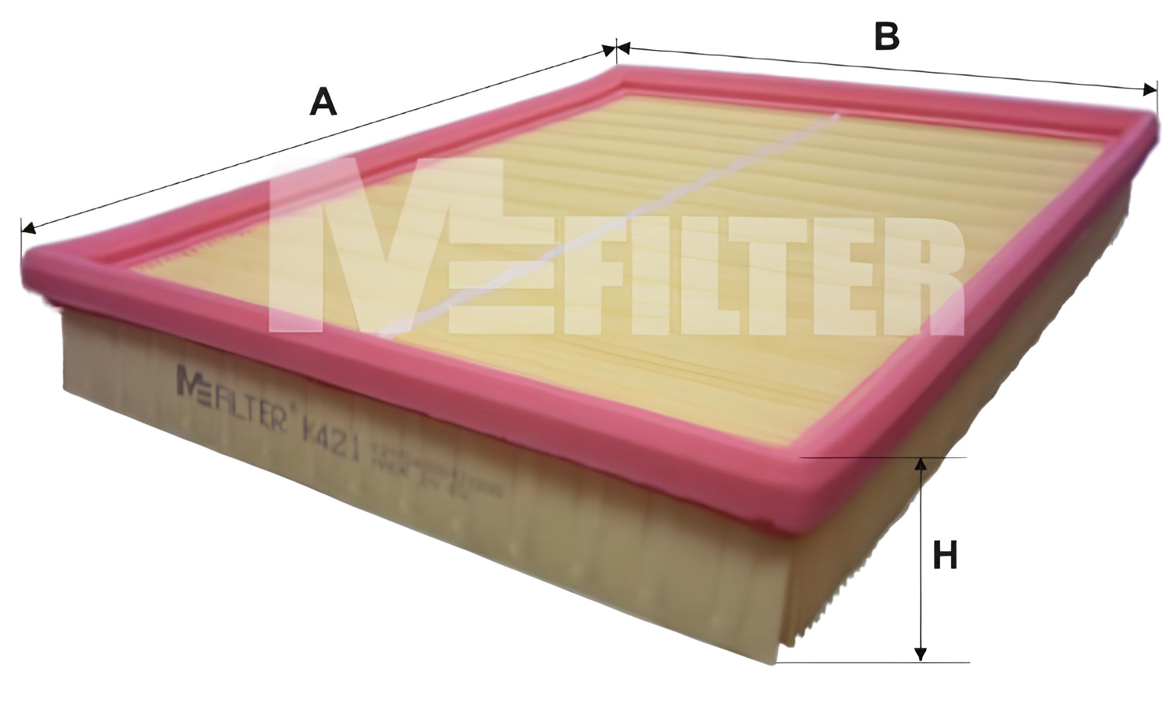 

Фильтр воздушный MFILTER K 421