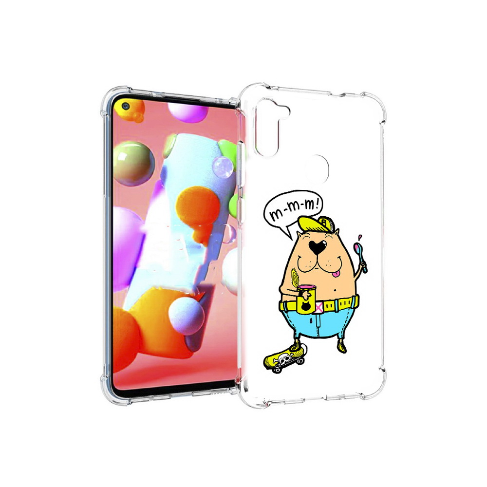 

Чехол MyPads Tocco для Samsung Galaxy M11 Бобр (PT147121.487.30), Прозрачный, Tocco