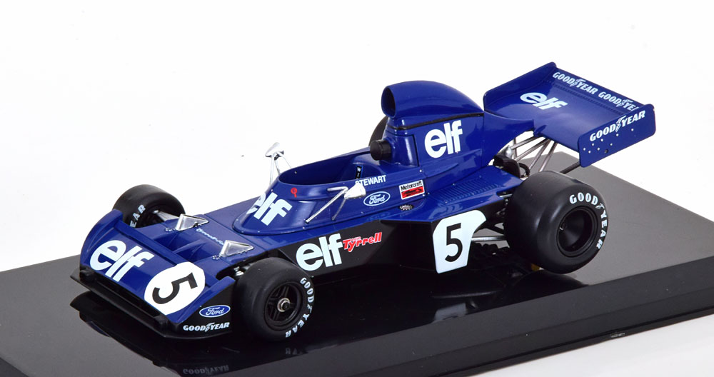 

Tyrrell 006 world champion 1973 stewart / тирелл чемпиона мира джеки стюарт, Синий