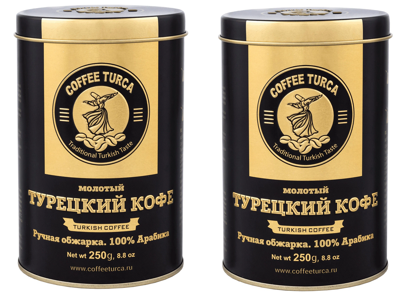 Кофе молотый Coffee Turca Spesial, железная банка, 250 г х 2 шт