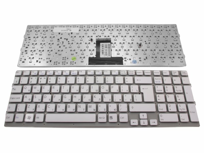 

Клавиатура для ноутбука Sony 148793271, MP-09L23SU-886 (белая), 004A-3013-A, 148792821, 148792871, 148793041, 148793231, 148793271, 550102M13-515-G, 550102M14-203-G