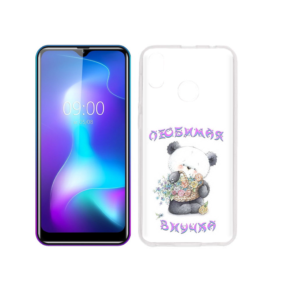 

Чехол MyPads Tocco для BQ 6042L Любимая внучка, Прозрачный, Tocco