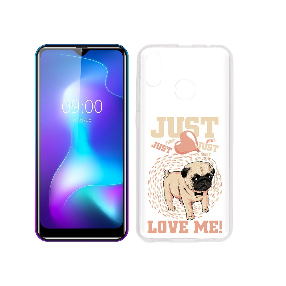 

Чехол MyPads Tocco для BQ 6042L Люби меня, Прозрачный, Tocco