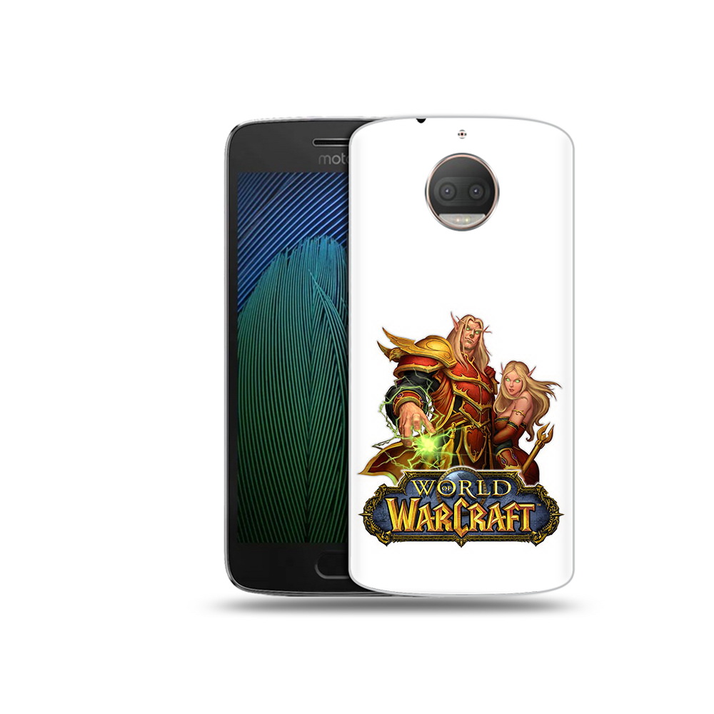 

Чехол MyPads Tocco для Motorola Moto G5S Plus варкрафт2 (PT75337.377.256), Прозрачный, Tocco