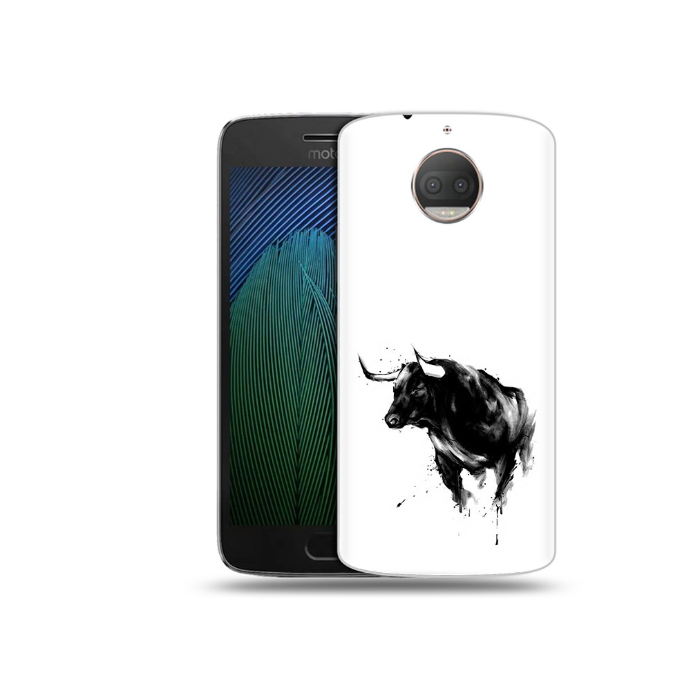 

Чехол MyPads Tocco для Motorola Moto G5S Plus бык (PT75337.377.254), Прозрачный, Tocco