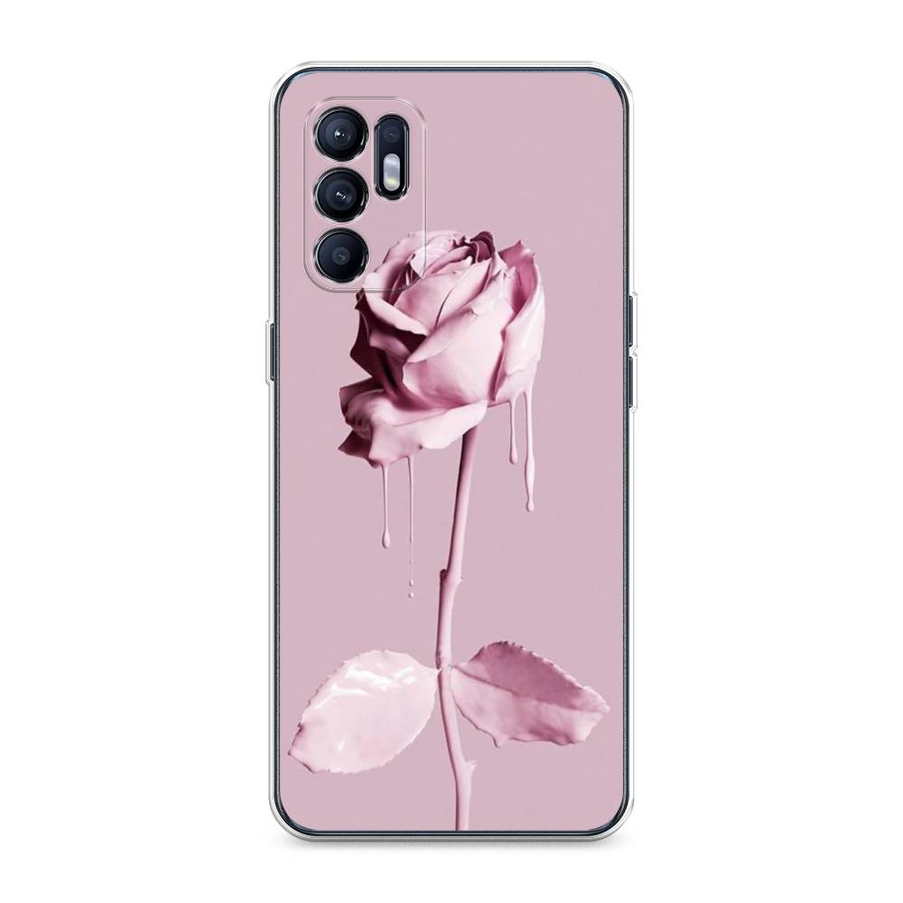

Чехол Awog на Oppo Reno 6 "Роза в краске", Разноцветный, 257850-8