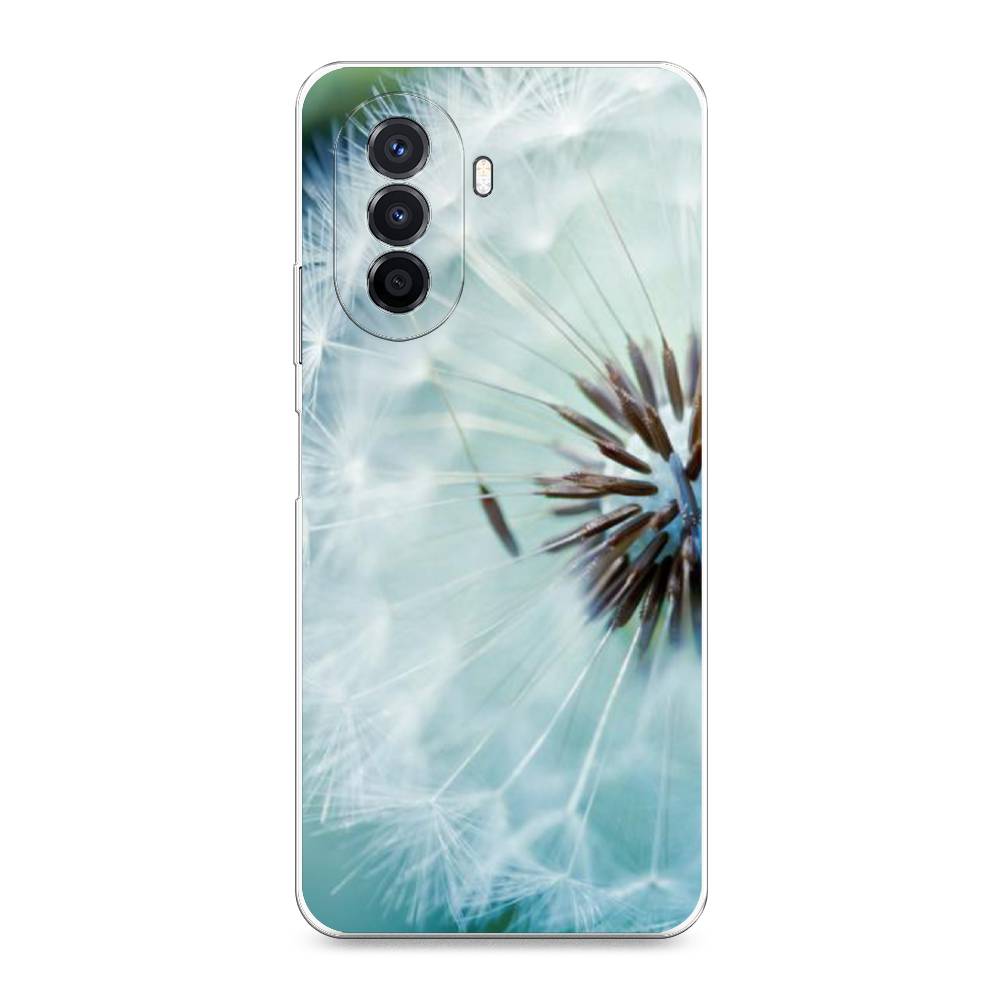 фото Силиконовый чехол "пух одуванчика" на huawei nova y70 awog