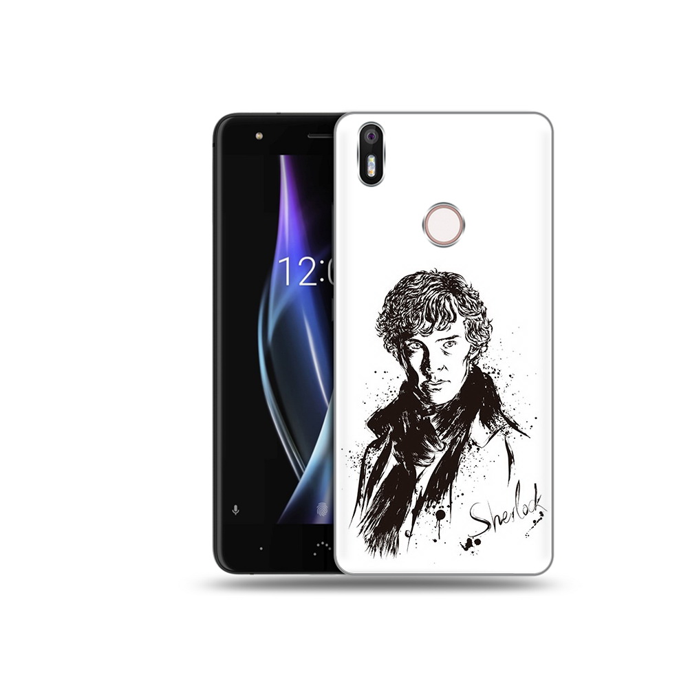 

Чехол MyPads Tocco для BQ Aquaris X шерлок холмс портрет, Прозрачный, Tocco