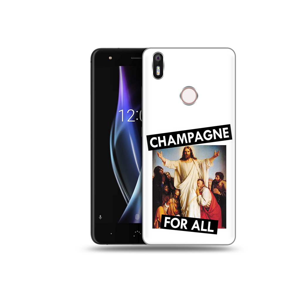 

Чехол MyPads Tocco для BQ Aquaris X шампанское, Прозрачный, Tocco