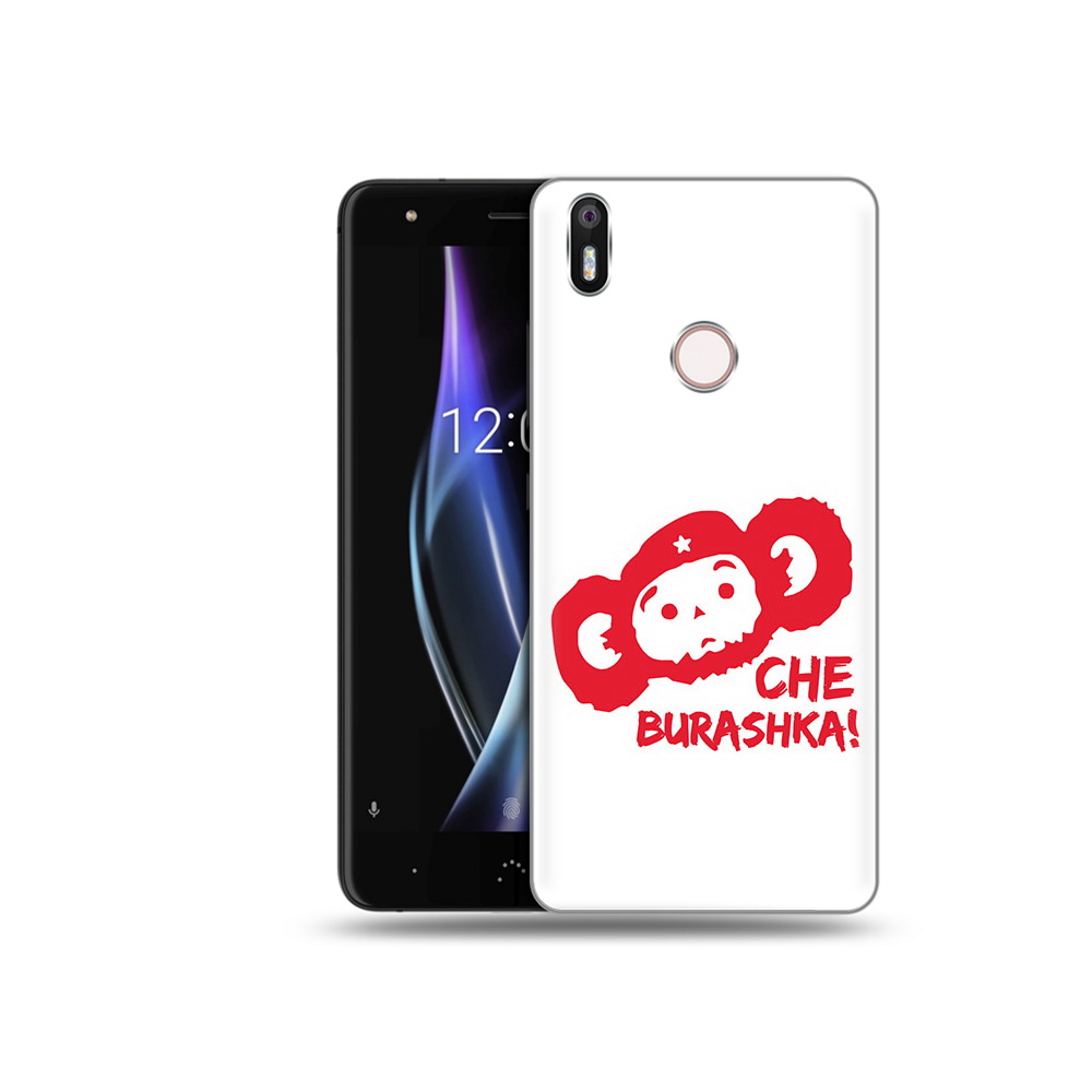 

Чехол MyPads Tocco для BQ Aquaris X чебурашка, Прозрачный, Tocco