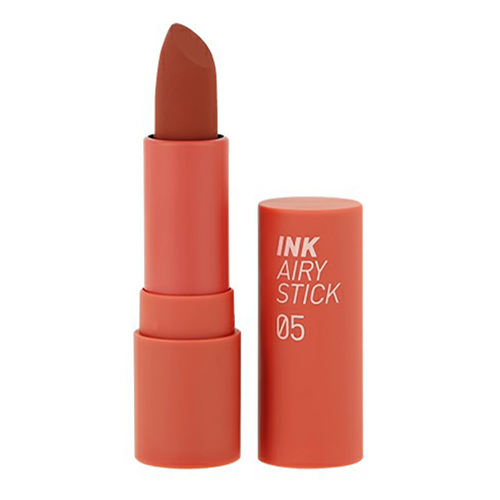 фото Губная помада peripera ink airy velvet stick, 05 burnt tangerine, 3,6 г