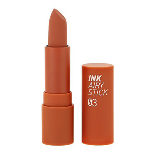 фото Губная помада peripera ink airy velvet stick, 03 orange cookie, 3,6 г