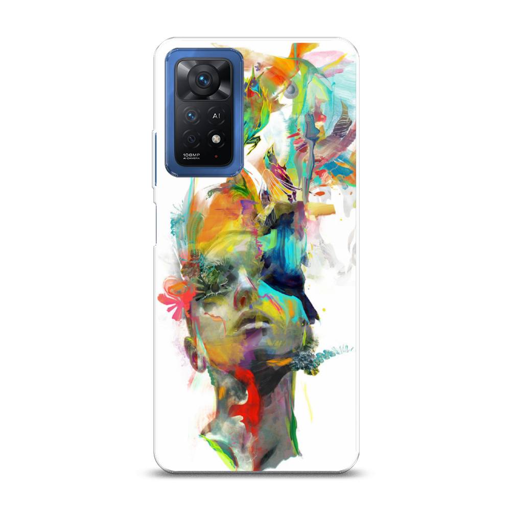 фото Силиконовый чехол "теория мечты" на xiaomi redmi note 11 pro awog