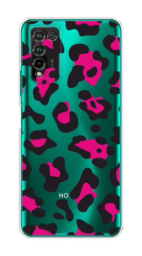 

Чехол на Honor 10X Lite "Pink cow spots", Черный;розовый, 6104650-1