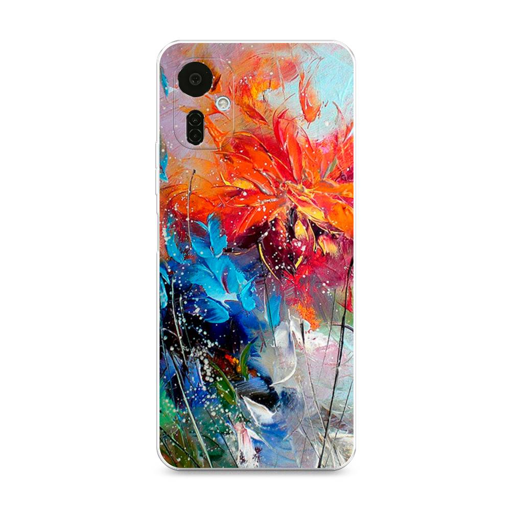 фото Чехол на tecno camon 19 neo "абстрактные цветы" case place