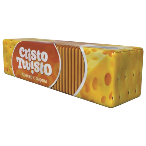 

Печенье БЕЛОГОРЬЕ "Кристо-Твисто", комплект 10 шт., крекер с сыром, 205 г, 44-25