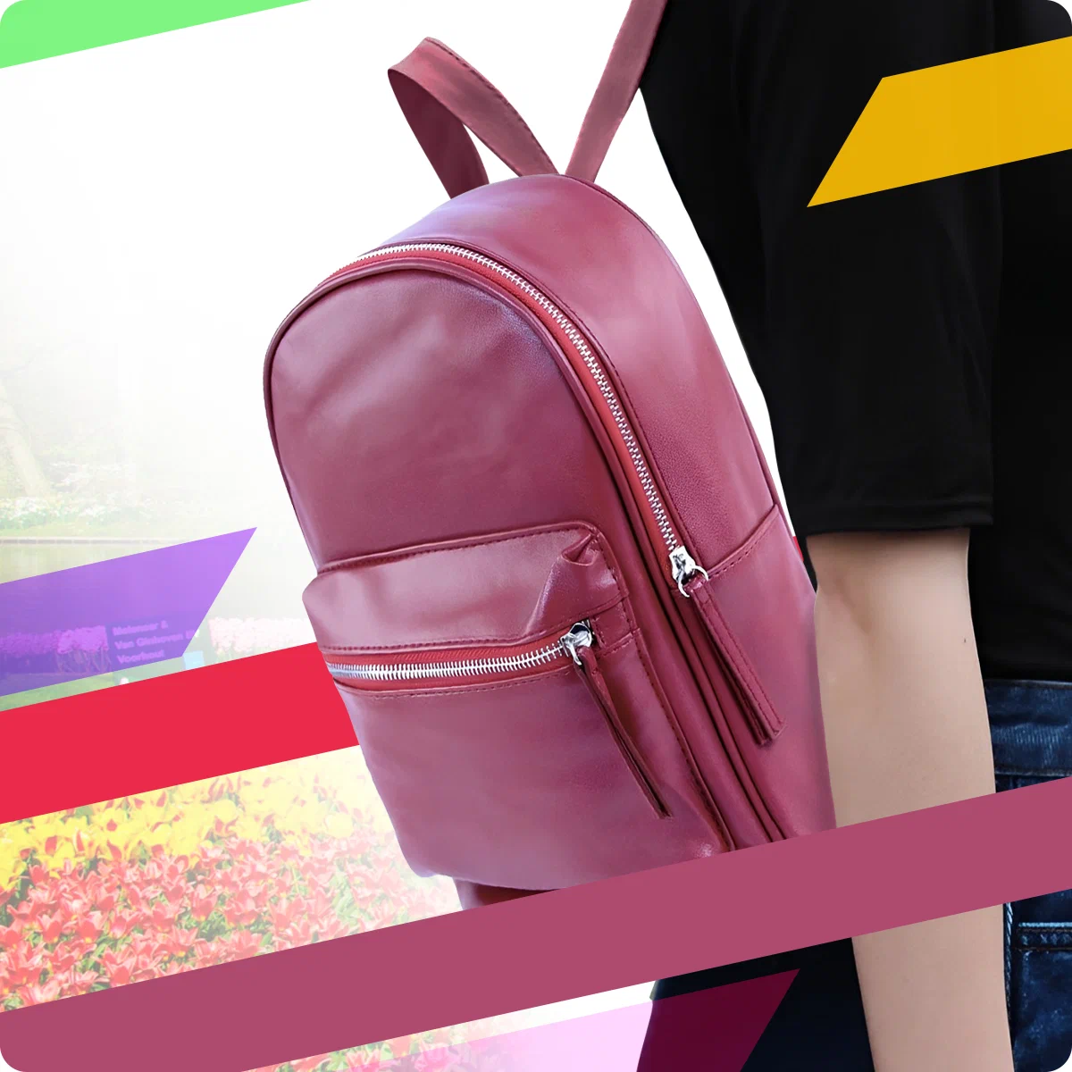 Рюкзак женский Dayona Dasconi CH-BP-008-000003 темно-бордовый, 24х30х14 см