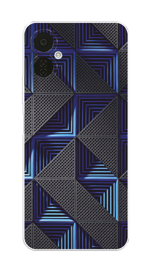 

Чехол на Tecno Camon 19 Neo "IBM", Серый;синий, 302350-3