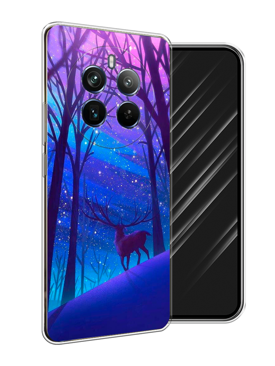 

Чехол Awog на Realme 12+ "Северный олень", Фиолетовый;голубой;синий, 2516350-1