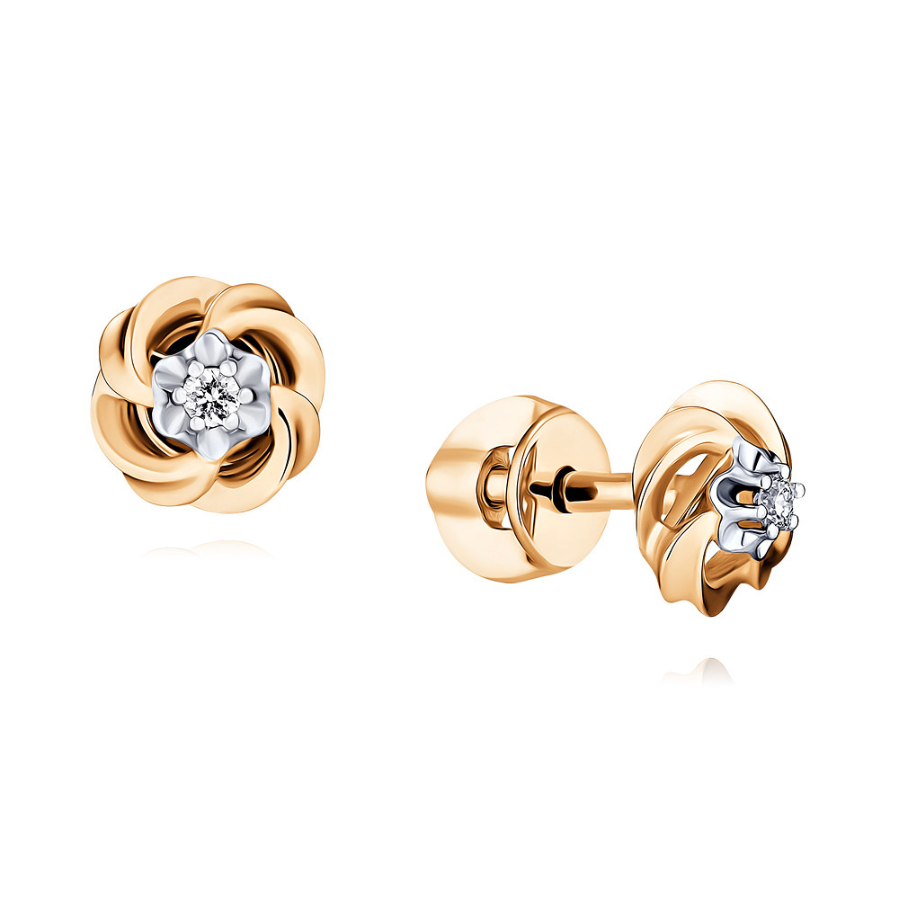 

Серьги из красного золота с бриллиантом ADAMAS 2148832/01-А50Д-41, 2148832/01-А50Д-41