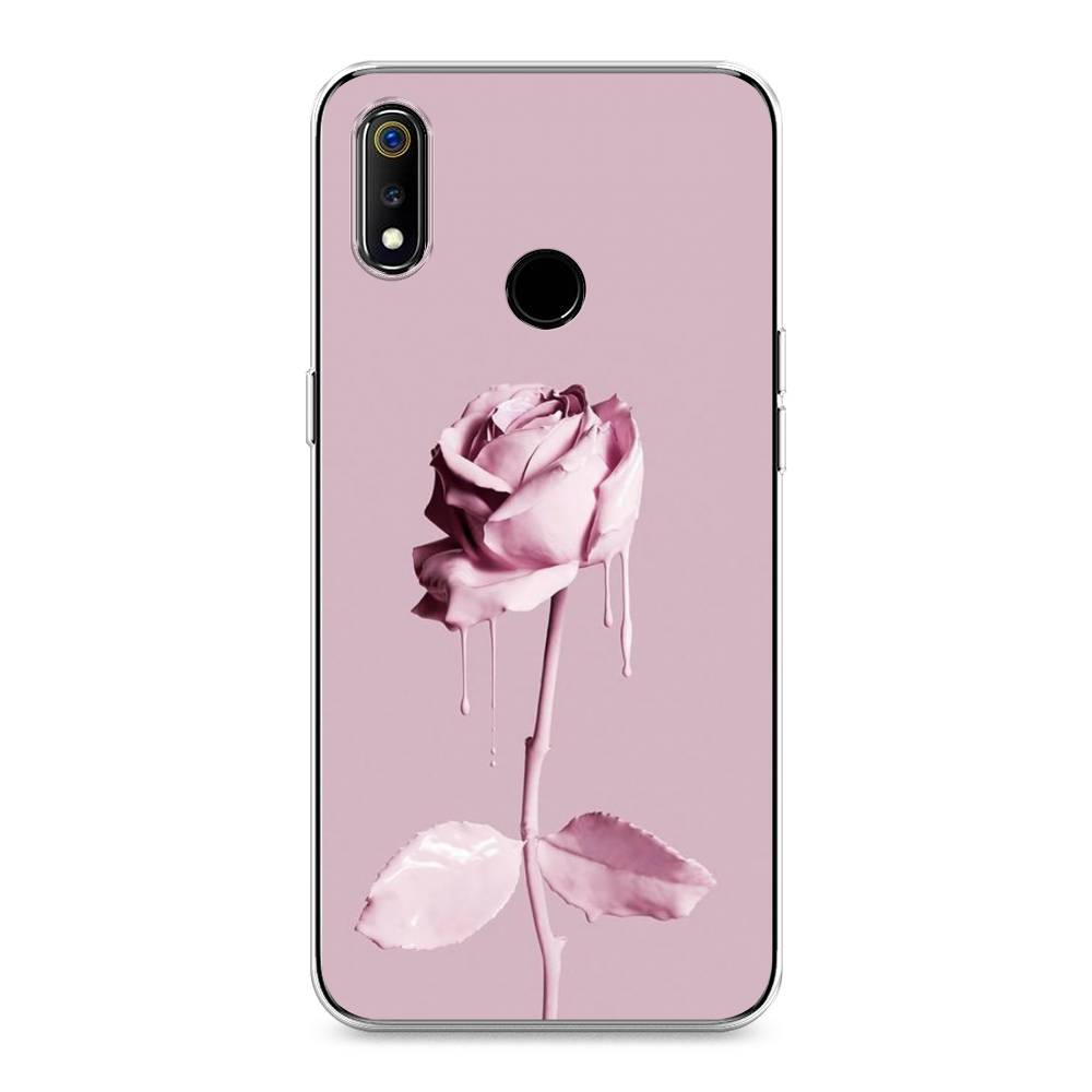 

Чехол Awog на Realme 3 "Роза в краске", Разноцветный, 251050-8
