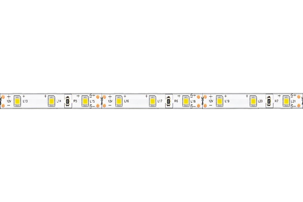

Лента FERON LEDх60/м, 5м, 4.8w/m, 12в, IP65, белый/основной белый 27638