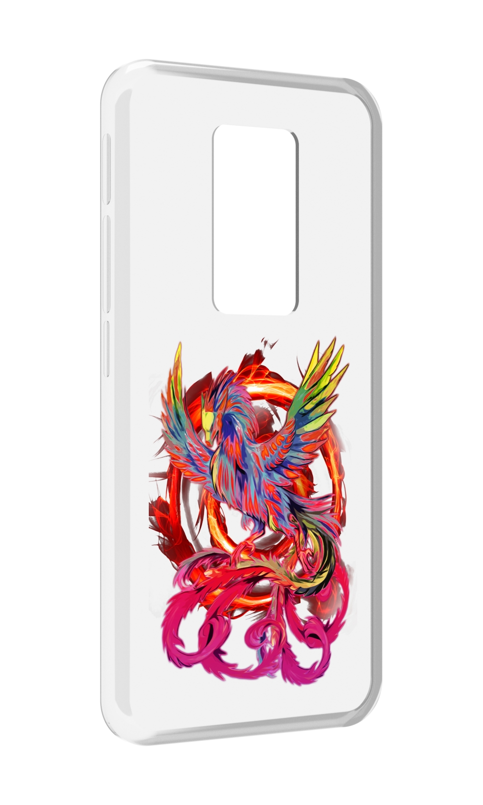 

Чехол MyPads красочный феникс для Motorola Defy 2021, Прозрачный, Tocco